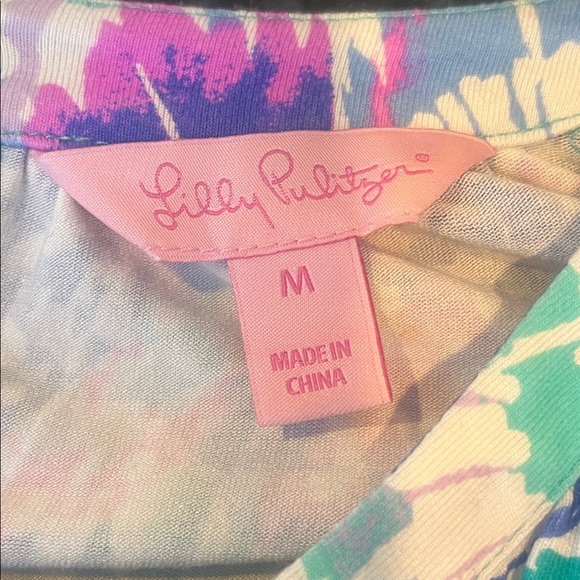 Lilly Pulitzer Tropical Vibrant Bryce Romper Size M - Picture 6 of 6